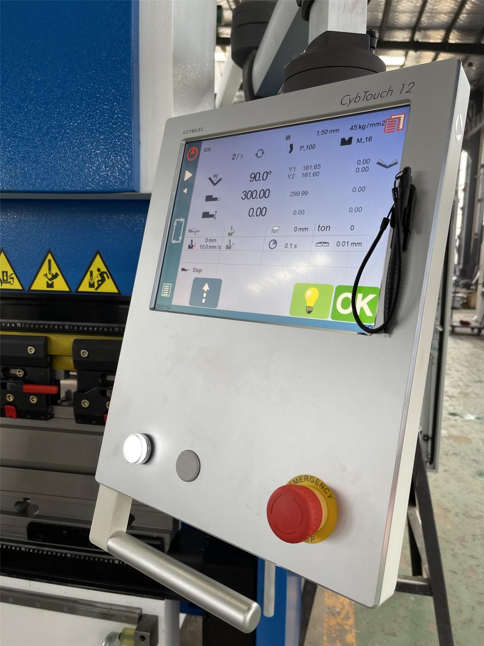 160t-40004軸CNC油圧曲げ機プレスブレーキ