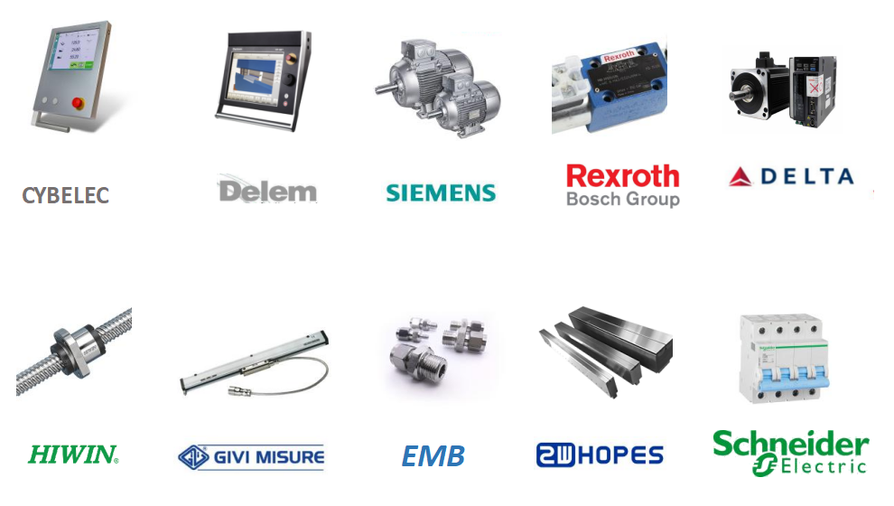 160t-40004軸CNC油圧曲げ機プレスブレーキ