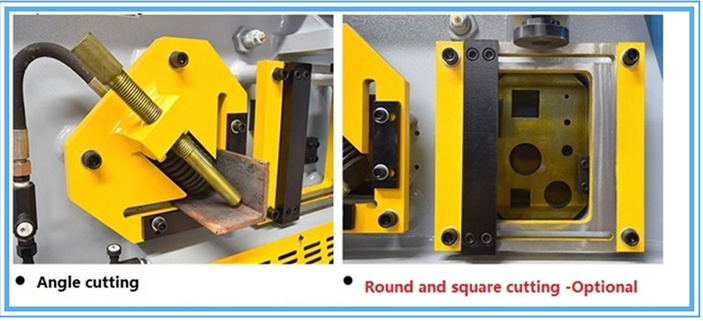 60t Q35-16 Hydraulic Ironworker Shearing Punching Bending And Notching Machine 60tQ35-16油圧式鉄工機せん断パンチング曲げおよびノッチングマシン