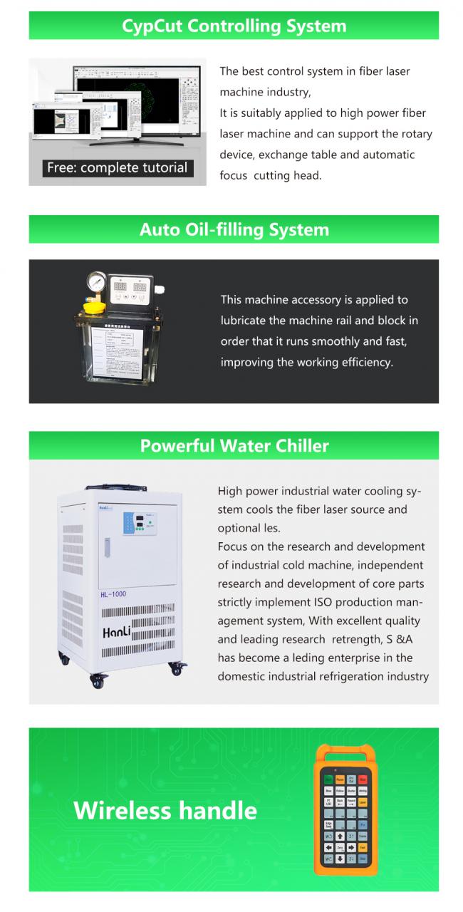 Carbon Iron Aluminum Metal Stainless Steel Cnc Fiber Laser Cutting Machine 炭素鉄アルミニウム金属ステンレス鋼CNCファイバーレーザー切断機