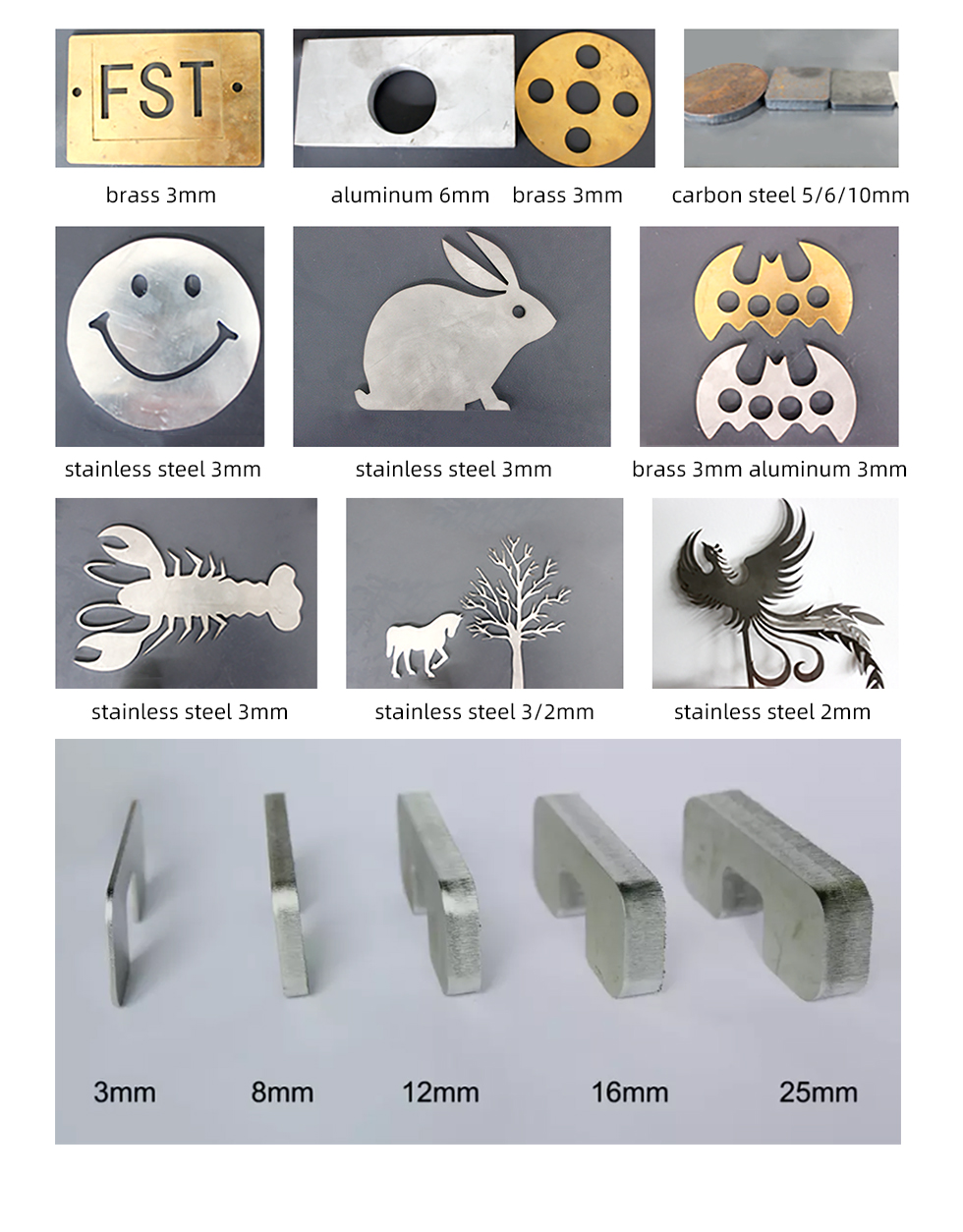 Carbon Iron Aluminum Metal Stainless Steel Cnc Fiber Laser Cutting Machine 炭素鉄アルミニウム金属ステンレス鋼CNCファイバーレーザー切断機