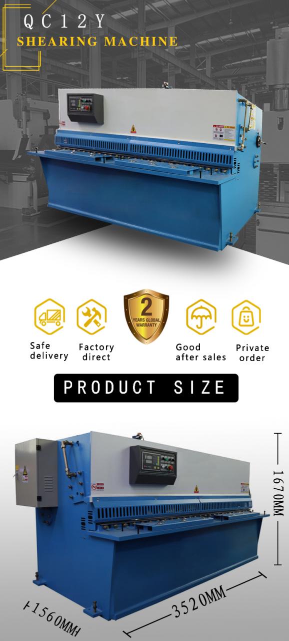 Hydraulic Guillotine Shear Machine Qc12y 8*6000mm Guillotine Industrial Sheet Metal Aluminium Stainless Steel Cutting Shearing M 油圧ギロチンせん断機Qc12y8*6000mmギロチン工業用板金アルミニウムステンレス鋼切断せん断M