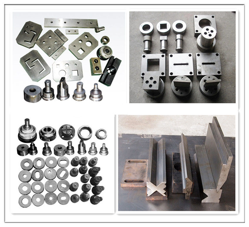 Q35y Series Hydraulic Ironworker Shearing And Punching Machine Q35yシリーズ油圧鉄工せん断およびパンチングマシン
