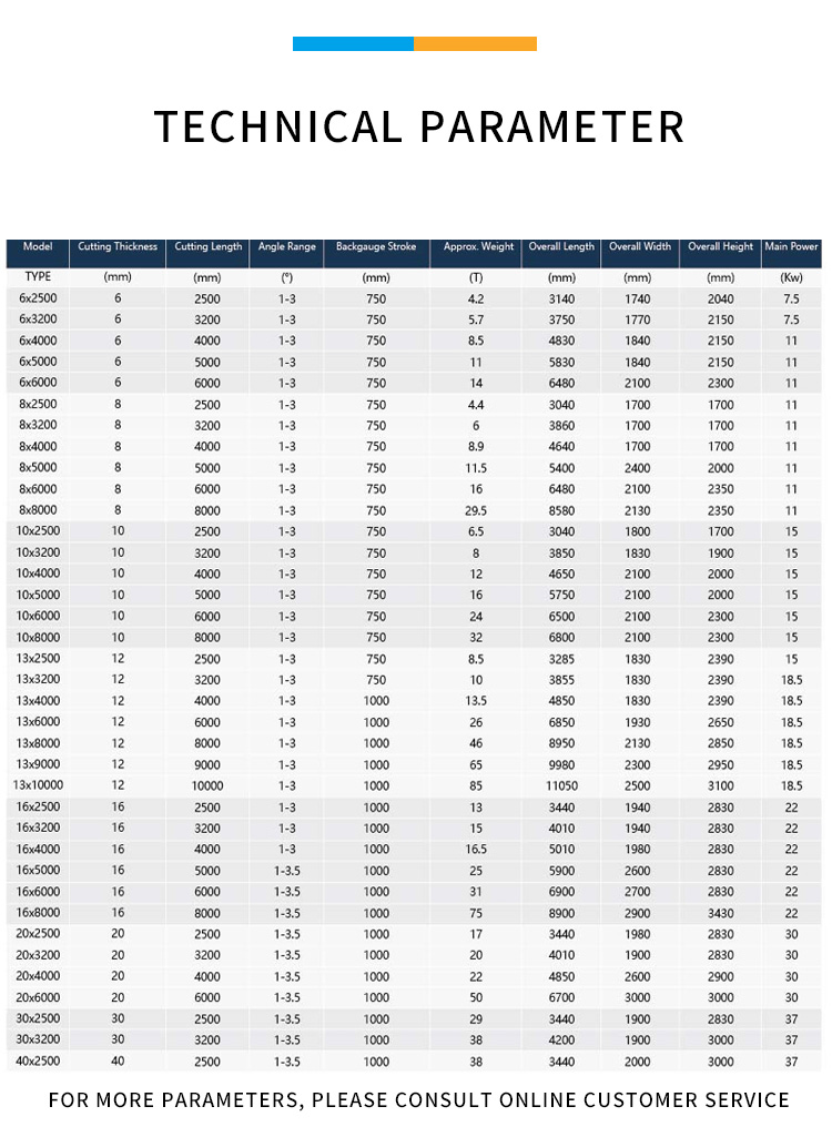 QC11K 10 12 16 mm 3200 4000mm Metal Guillotine Shear CNC Guillotine Shearing Machine QC11K 10 12 16 mm32004000mm金属ギロチンせん断CNCギロチンせん断機